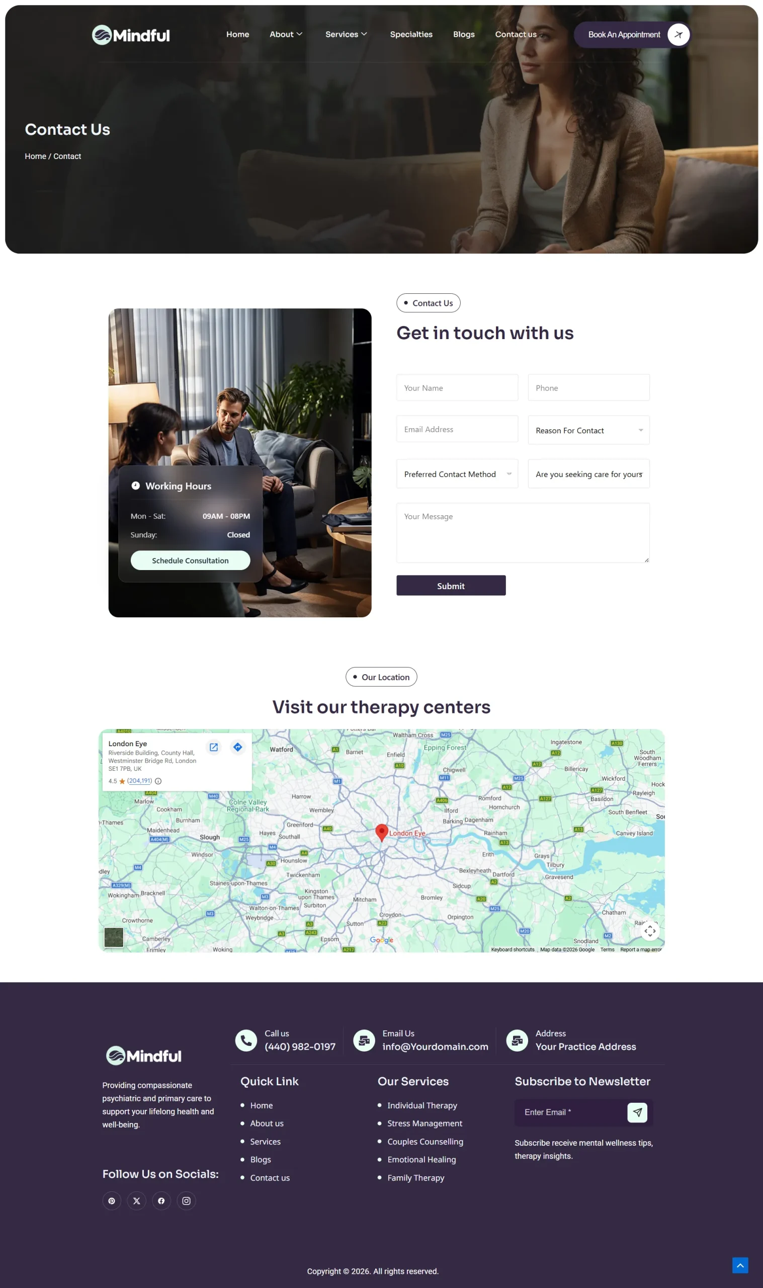 Contact Us Full Preview