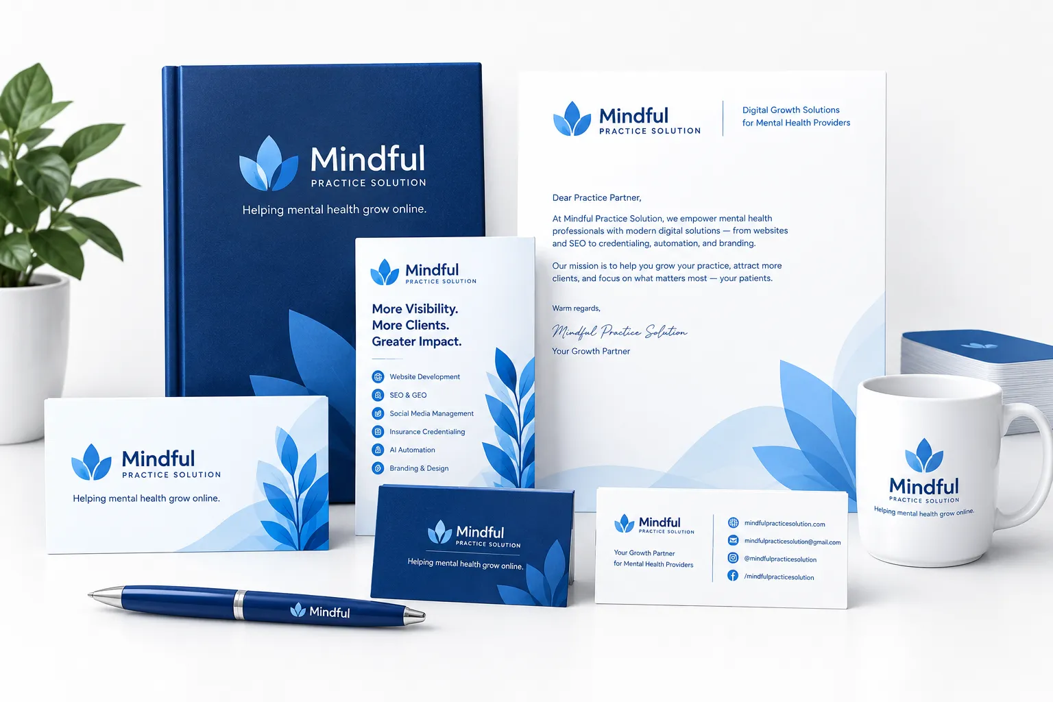 Serenity Wellness Branding